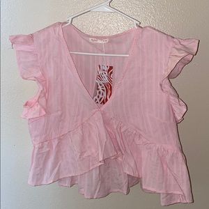 Pink ROMWE blouse